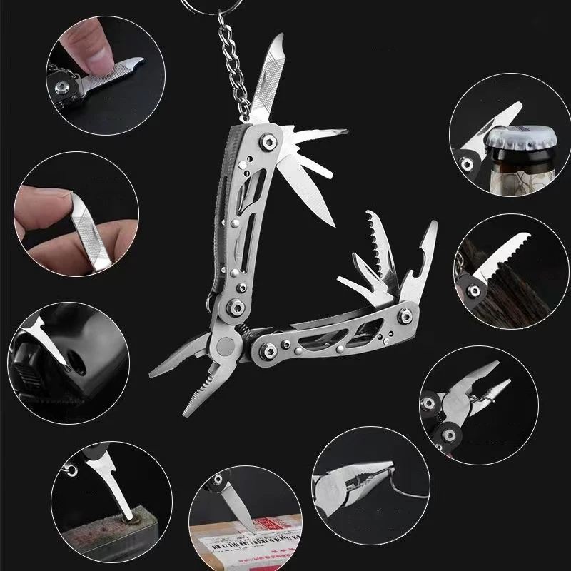 MuqiNush 12 In 1 Gantungan Kun - Edc Carry Pliers ulasan dan harga