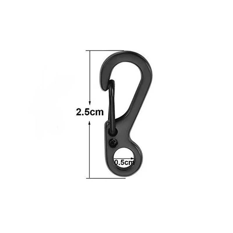 10 Buah/Lot Mini Carabiner Par - Edc Carry Kit ulasan dan harga