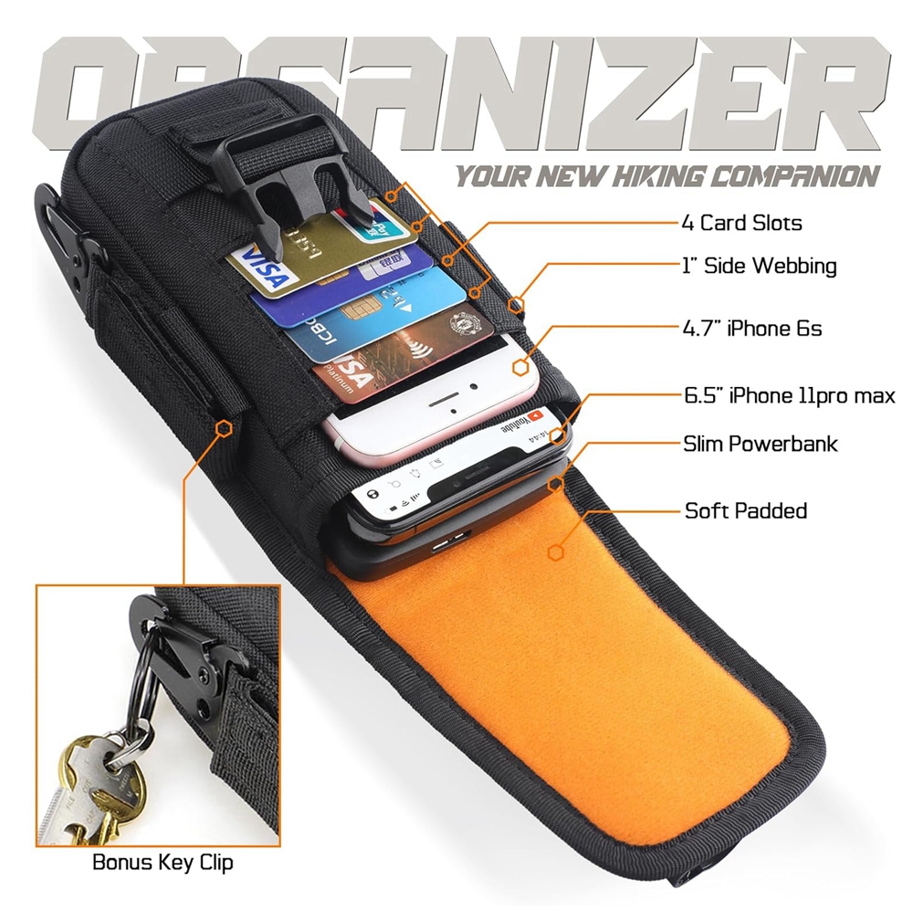 Kantong Ponsel Taktis Molle, T - Edc Carry Belt Pouch ulasan dan harga