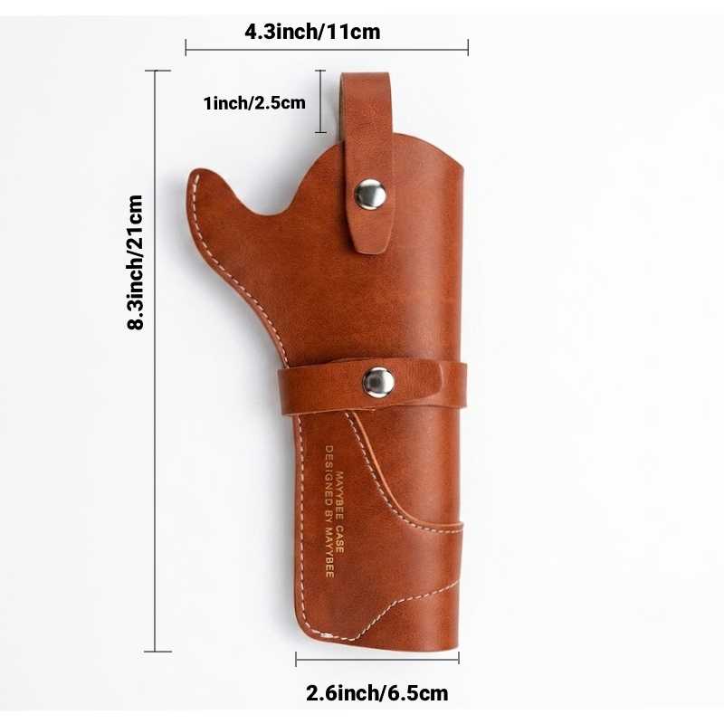 Sarung Pistol Kulit Vintage OW - Edc Carry Belt Leather ulasan dan harga