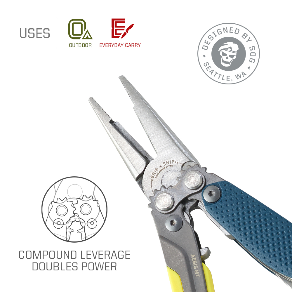 SOG 5 in 1 Aegis MT Tang Multi - Edc Carry Pliers ulasan dan harga