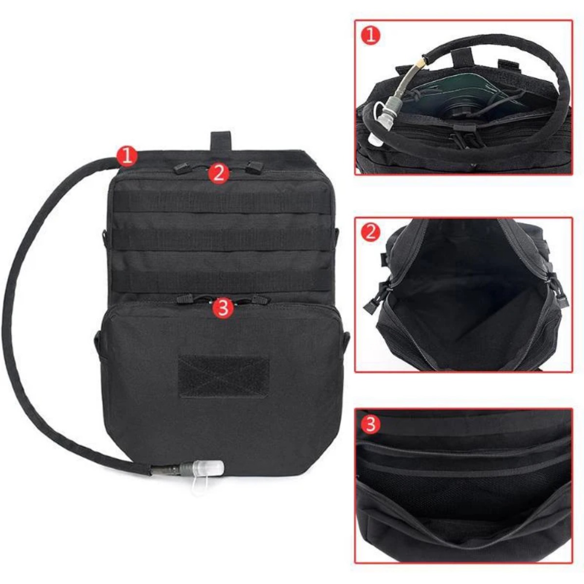 Tas Molle luar ruangan, ransel - Edc Carry Kit ulasan dan harga