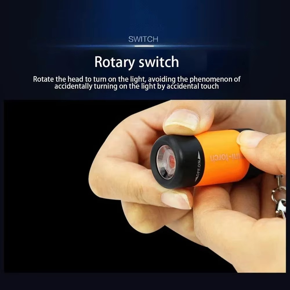 Senter Mini Gantungan Kunci US - Edc Car Carry ulasan dan harga