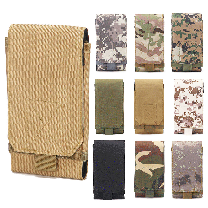 Tas Ponsel Taktis Camo 6 Inci  - Edc Carry Belt Pouch ulasan dan harga