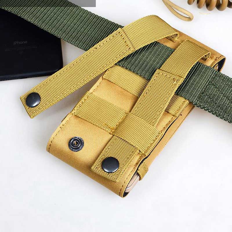 Tas Ponsel Taktis Camo 6 Inci  - Edc Carry Belt Pouch ulasan dan harga