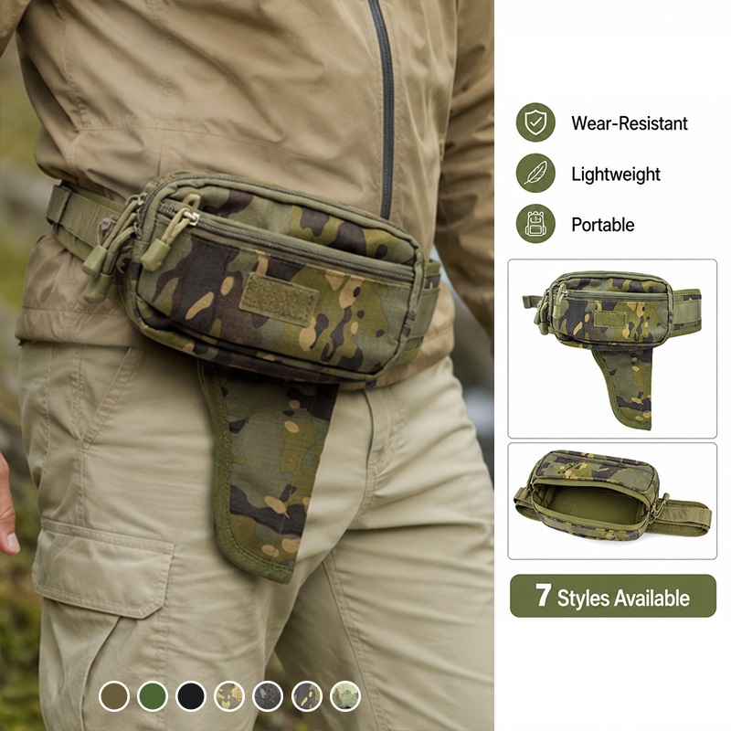 Tas Pinggang Multifungsi Nilon - Edc Carry Bag For Men ulasan dan harga